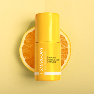 Serum Pemutih Pengencang Pengurang Pori-pori Anti-Kerut Asam Ferulic Vitamin C E Vegan Organik Label Pribadi - Product Image 6