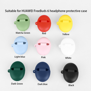 Funda protectora de silicona para auriculares inalámbricos <span class=keywords><strong>HUAWEI</strong></span> <span class=keywords><strong>FreeBuds</strong></span> 6 y funda exclusiva para <span class=keywords><strong>Airpods</strong></span> - Product Image 2