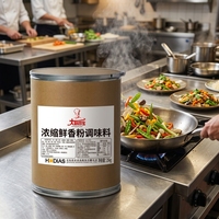 Multifunctionele gemengde gedroogde kippenkruidenpoeder, geconcentreerd, smaakvol, hoogwaardig voor restaurants en cateringdiensten