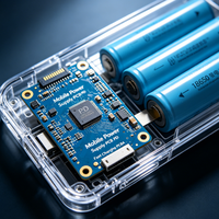 PCBA de Alta Potencia con Carga Rápida PD, PCB de Fuente de Alimentación Móvil, Módulo de Carga de 65W 100W, Ensamblaje de PCB para Banco de Energía