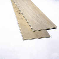 Plancher en vinyle SPC moderne à pose rapide, revêtement en vinyle gaufré de 4 mm à 6 mm, planche de vinyle en quartz enregistré, supermarché, chambre à coucher