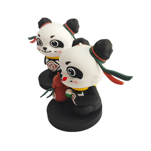 New Style <b>Animal</b> Shape Ornamental Decorations Silicone Crafts 3d Pvc Manga Figurines Resin Pop Cartoon Panda <b>Toy</b> - Product Image 6