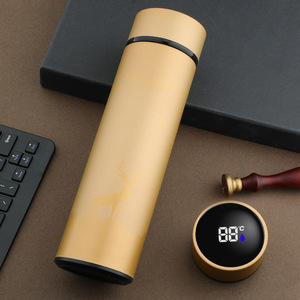Thermos en acier inoxydable 304 avec logo personnalisé, <span class=keywords><strong>prix</strong></span> fabricant, affichage numérique de la température LED, alimentation USB, tasse portable avec filtre - Product Image 6