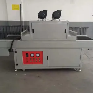 Economical cooling air UV screen printing curing machine