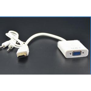 Cable HDMI a VGA con audio y resolución de 1080P para conexión a monitor - Product Image 1