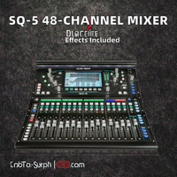 Allen&Heath 96kHz XCVI FPGA 48 canaux Nouveau standard Compact Mélangeurs numériques métalliques Effets intégrés Égaliseur 28 bandes Montable en rack