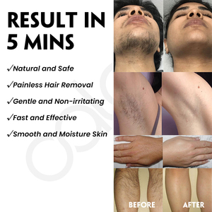 Crème dépilatoire Luxfume <span class=keywords><strong>pour</strong></span> les aisselles et les parties intimes, sans douleur et à action rapide - Product Image 6