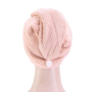 Toalla de microfibra para el cabello para mujer, turbante absorbente antiencrespamiento, gorro de baño de secado rápido, estampado digital - Product Image 5