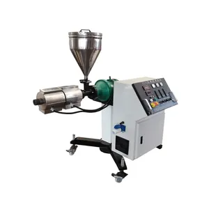 Sales of small mini single screw co extruders plastic extruders