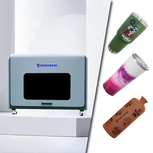 Produsen pabrik printer uv Semua harga 360 silinder pencetak uv silinder Ri G5i Print Head Digital Inkjet botol percetakan