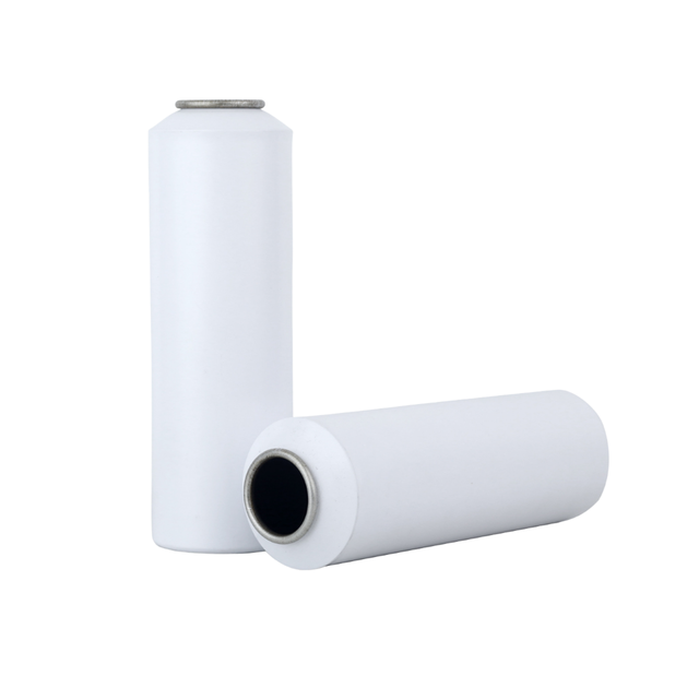 OEM LianMa Brand White Aluminum Fine Mist Spray Aerosol Can Pump Sprayer with Screen Printed Logo for Lotion