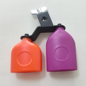 เครื่องดนตรีเคาะจังหวะพลาสติกแบบขายส่ง เสียงสูงและต่ำ สำหรับเด็ก พร้อมอุปกรณ์เสริมคาวเบลล์ - Product Image 2