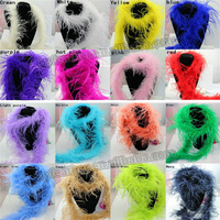 Écharpe plume d'autruche Boa pour femmes maison fête danse robe Cosplay Accecssoy mariage noël décor artisanat vêtements Costume
