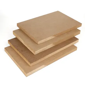 Good Quality Double Sided Wood Grain Color 10Mm Fire Rated Cabinet Furniture Melamine Mdf Board