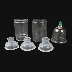 Set bekam vakum perawatan kesehatan pria, pistol pompa plastik dengan cangkir hisap untuk pijat tubuh detoks terapi anti-selulit - Product Image 3