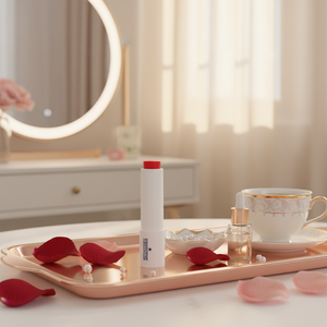 Glutanex <b>Lip</b> Glow Balm Scarlet long lasting soothing even tone barrier repair luxurious tinted balm intensive moisturizing plump - Product Image 3