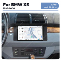 DUDU7 Autoradio QLED Stéréo 2K Android Lecteur Audio de Voiture pour BMW X5 1999-2006 E39 Navigation 360 Panoramique Cam FYT 7870 Système