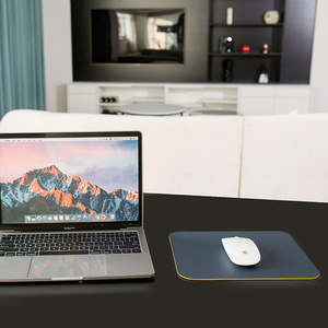 Màu Sắc Tùy Chỉnh Da Hình Chữ Nhật Nhỏ Chuột <span class=keywords><strong>Pad</strong></span> Văn Phòng Máy Tính Xách Tay Bàn Mat - Product Image 5