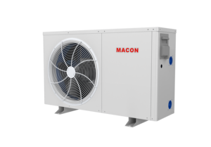 Bomba de Calor Pequeña Aire-Agua para Piscina R32, Calentador de Spa 3000BTU 60HZ, Calentador de Piscina Inverter - Product Image 3