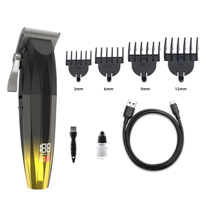 <span class=keywords><strong>Kit</strong></span> de Herramientas Profesionales para Cortar el Cabello de 10 W para Salón y Hogar, Recortadora de <span class=keywords><strong>Barba</strong></span>, Cortadora de Cabello con Pantalla LCD para Hombres - Product Image 1