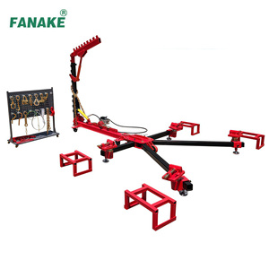 FANAKE Équipement professionnel de réparation automobile : Banc de carrosserie métallique portable et débossonneur avec tours de traction pour châssis - Product Image 1