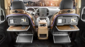 Commande électrique de Table arrière, vente en gros avec bureau électrique et repose-pieds pour mercedes-benz V260 - Product Image 6