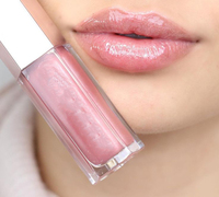 Gloss à lèvres en gros, marque privée, OEM, ODM, logo personnalisé, rouge à lèvres liquide nude scintillant longue tenue et waterproof, certification ISO