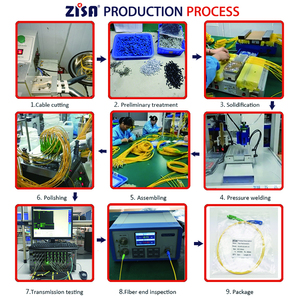 Sợi vá cáp 1 sợi SC APC <span class=keywords><strong>Simplex</strong></span> để SC APC <span class=keywords><strong>Simplex</strong></span> chế độ đơn (os2) Riser (ofnr) 2.0mm chặt chẽ-đệm dây Vá Màu Vàng - Product Image 6