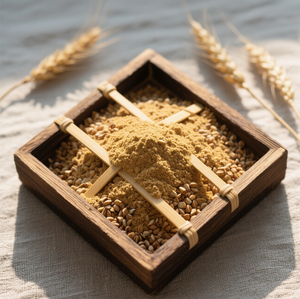 Оптовая продажа от Htfoodie: Здоровая обжаренная гречневая, овсяная и ячменная мука для выпечки хлеба, в пакетах, без добавок - Product Image 3