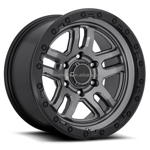 ล้อดุมล้ออัลลอยด์ออฟโรด4x4แต่งเองได้ขนาด17 18นิ้วสำหรับ Honda Civic Nissan <span class=keywords><strong>GTR</strong></span> Toyota Supra Subaru - Product Image 1