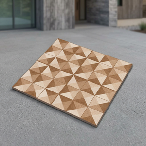 Vistaar Brand Minimalist Firebrick Heat Resistant Porcelain Tiles 400x400mm Outdoor Digital Parking Tiles - Product Image 4