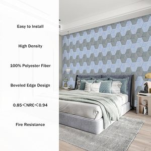 Panneaux insonorisants insonorisés hexagonaux de <span class=keywords><strong>mousse</strong></span> <span class=keywords><strong>acoustique</strong></span> de style bricolage Panneaux insonorisants personnalisés - Product Image 4