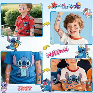 Autocollant de <span class=keywords><strong>tatouage</strong></span> en métal Stilla, maternité, mignon, fête d'anniversaire, cadeau, autocollant de transfert d'eau, dessin animé - Product Image 4