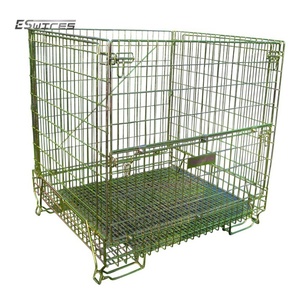 Jaulas <span class=keywords><strong>de</strong></span> Almacenamiento Plegables y Apilables con Asas Autoblocantes, Galvanizadas Electrolíticamente - Product Image 4