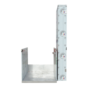 Nouvelle plateforme élévatrice hydraulique manuelle 4m pour le levage de marchandises, design compact, fabriquée en Chine pour le chargement en entrepôt et en magasin - Product Image 2