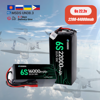 6S/12S/14S 16000mah 22000mah haute densité d'énergie prix d'usine batterie au lithium à semi-conducteurs batterie de drone
