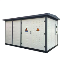 Subestación de Distribución Compacta Prefabricada para Exteriores de Alta Tensión, Tres Fases, 35kV/0.6kv, 6600KVA, Estándar Europeo