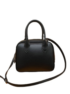 Bolso de mano para mujer, de piel sintética, con cremallera, color liso, para uso diario, exterior, negro, marrón, beige - Product Image 2