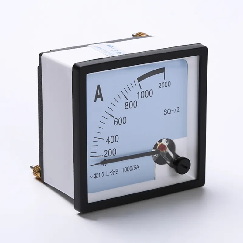 AC 0-450V Zero Setting Square Dial Panel Analog Volt Test Meter Voltmeter SQ-72