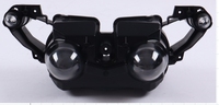 Ensemble de phares avant de moto pour YAMAHA FZ09 MT125 XT250 MT07 FZ8-N R1 YZF-R25 XT600 Modification de phare Feux LED