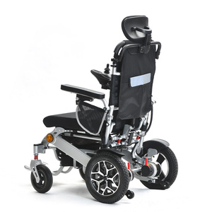 <span class=keywords><strong>Fauteuil</strong></span> <span class=keywords><strong>roulant</strong></span> électrique pliable en alliage d'aluminium <span class=keywords><strong>léger</strong></span> CE ISO pour personnes handicapées - Product Image 5