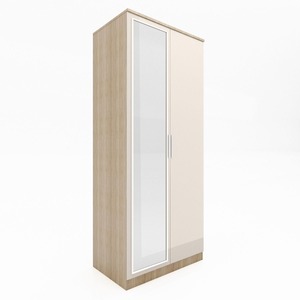Ensemble de meubles de <span class=keywords><strong>chambre</strong></span> à coucher 3 pièces au design classique Armoire en MDF résistant à l'humidité <span class=keywords><strong>Commode</strong></span> de chevet avec Queeze Assez profond - Product Image 3