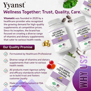 Aceite de hígado de bacalao de ALTA CALIDAD y vitaminas en cápsulas blandas. Apoya la salud del corazón, cerebro, huesos, dientes y ojos, y fortalece el sistema inmunológico. - Product Image 4