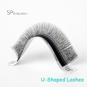 ขนตาปลอม SP EYELASH รูปทรงตัวยู แบบต่อขนตา <span class=keywords><strong>UYY</strong></span> U3D U4D U5D แบบพัดสำเร็จรูป  ความโค้ง C D  ขนมิงค์เทียม ทำมือ  ขายส่ง รับผลิตแบรนด์ส่วนตัว - Product Image 4