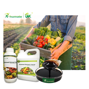 X Humate Certificado Orgánico Precio de Fábrica Líquido Extracto de Algas Marinas Fertilizante - Product Image 1