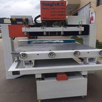 Machine de duplication de sculpture sur bois CNC à 4 axes à 10 têtes de premier rang Garantie d'un an pour la vente en gros