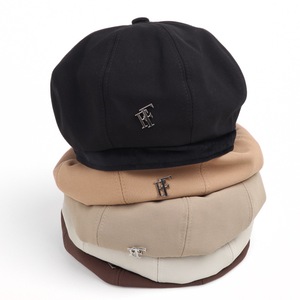 Sombreros Boina de Algodón Otoño Invierno Moda Sombrero de Mujer Diseño Clásico Beige Negro Marrón - Product Image 1