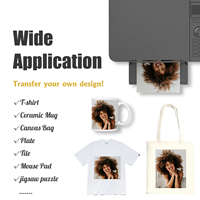 Papel de Transferencia Térmica por Sublimación MR.R Premium para EPSON y Sawgrass, 125 g/m², Tamaño A4 (8.3'' x 11.7''), 100 Hojas por Paquete