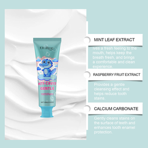 ยาสีฟันเด็ก ORALHOE กลิ่นมิ้นท์ 120 กรัม - ปราศจากฟลูออไรด์ ช่วยให้ฟันขาว ดูแลช่องปากอย่างอ่อนโยน สะดวกสบายและใช้งานง่าย - Product Image 3