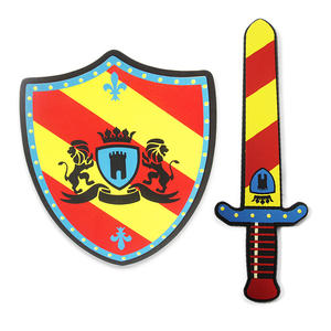 Jouets de jeu d'<span class=keywords><strong>épée</strong></span> <span class=keywords><strong>et</strong></span> de <span class=keywords><strong>bouclier</strong></span> en mousse Eva <span class=keywords><strong>et</strong></span> EPE de sécurité sur mesure pour enfants - Product Image 4
